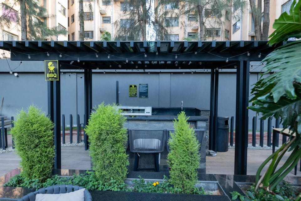 BBQ facilities, Garden view