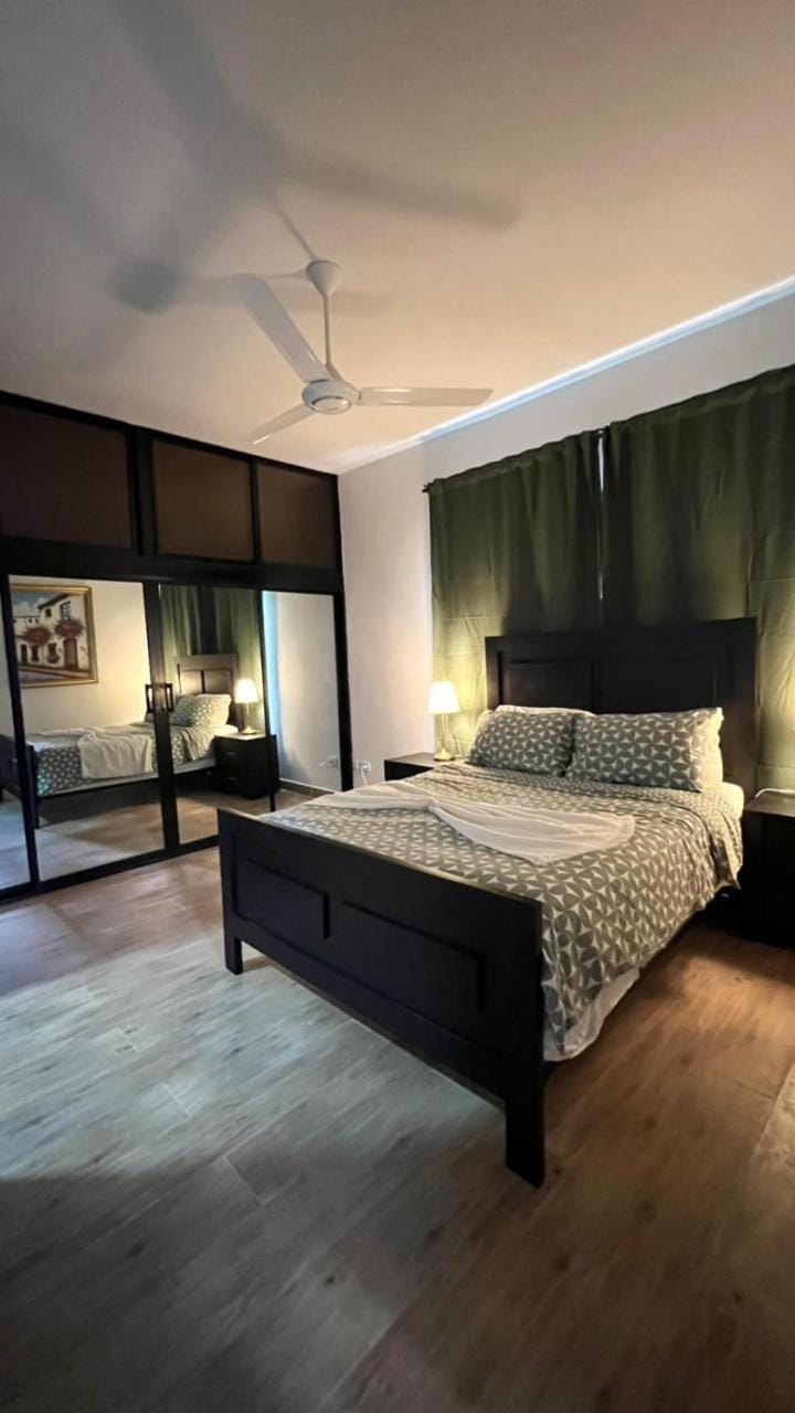 Mountain view apartment with balcony & AC Bedrooms Apartment in La Vega Province