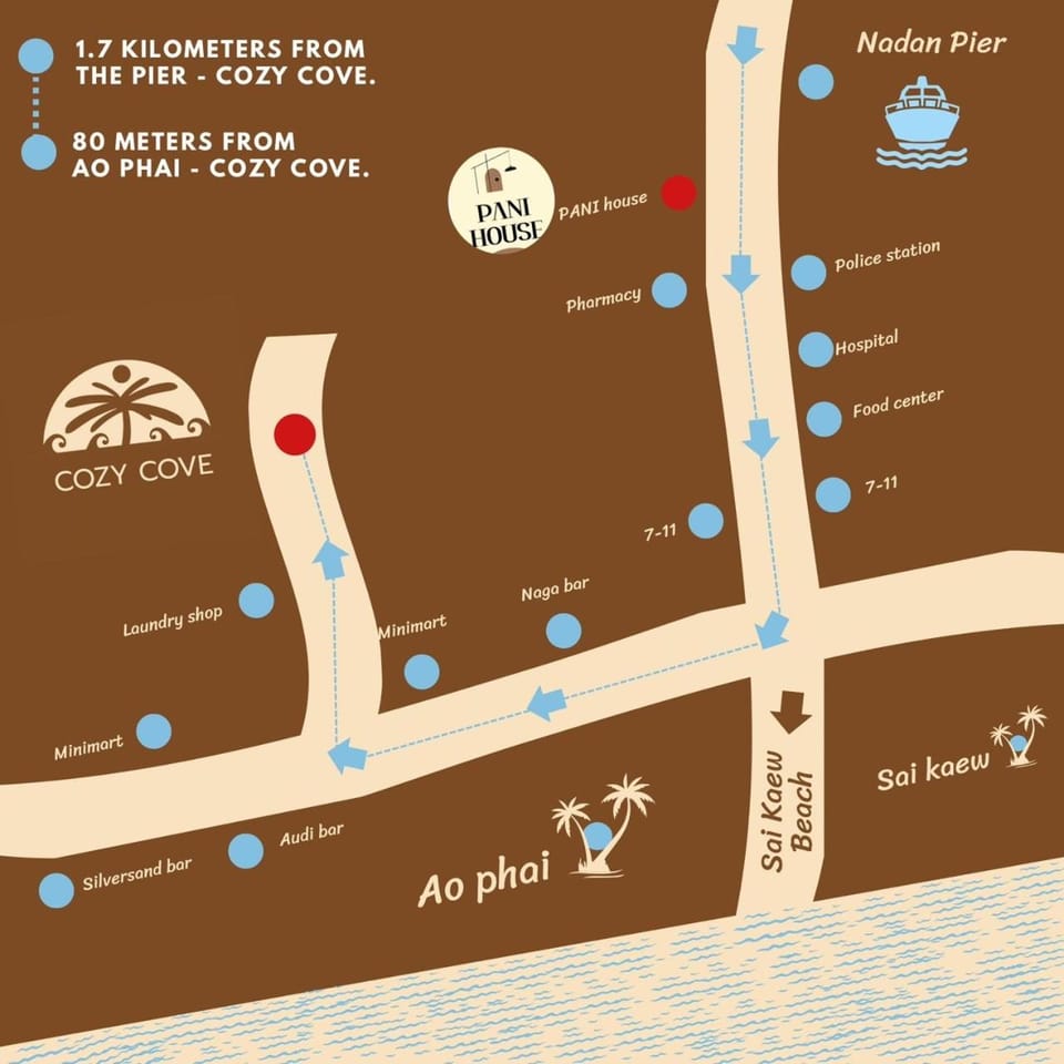 Cozy cove Kohsamed Hotel in Phe