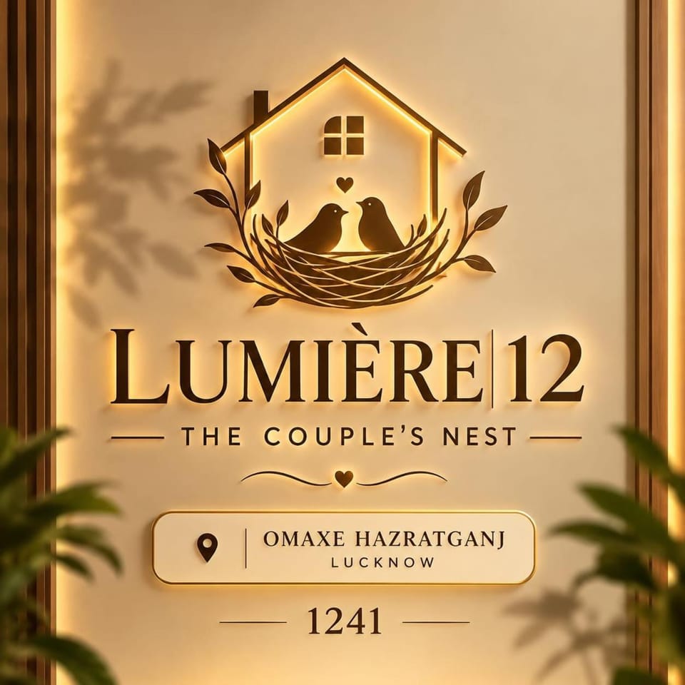 LUMÌERE 12 The Couple's Nest Apartment in Lucknow