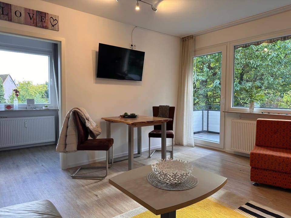 Silverlodge mit Balkon ins Grüne Apartment in Hildesheim