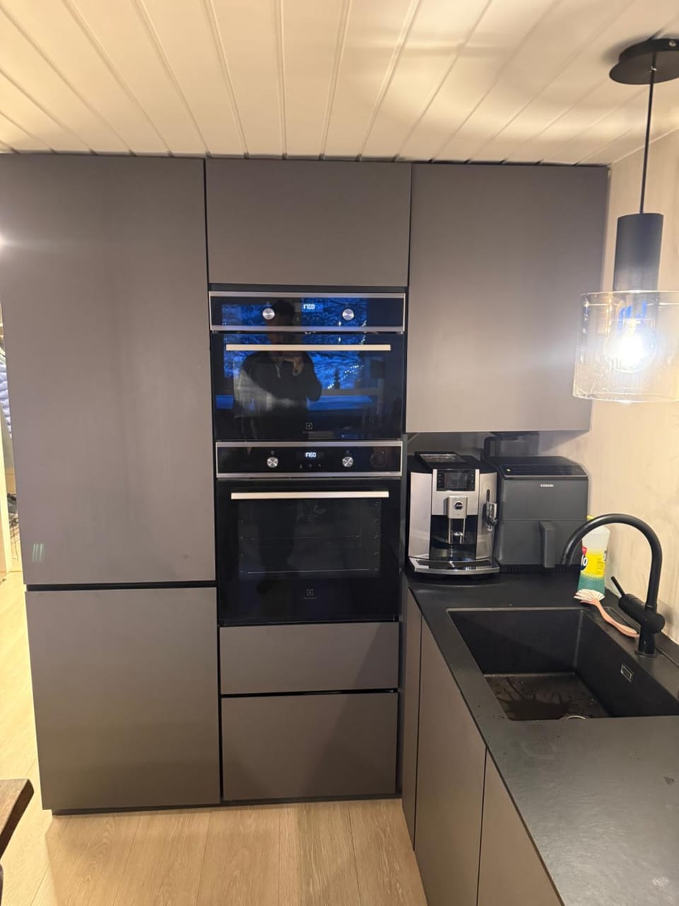 Coffee/tea facilities, Kitchen or kitchenette, dishwasher, oven