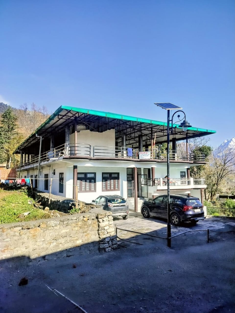 Property building, Day, Parking