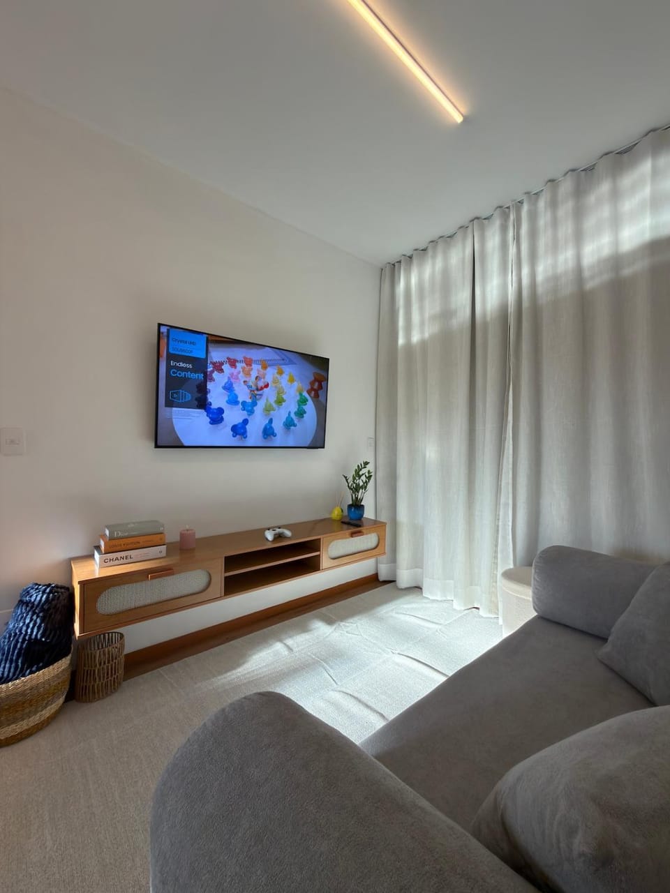 Amalfi Coast-themed apartment steps from the beach Apartment in Florianopolis