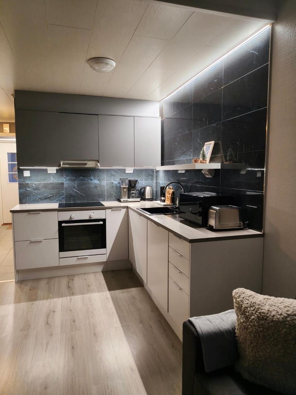 Coffee/tea facilities, Kitchen or kitchenette, dishwasher