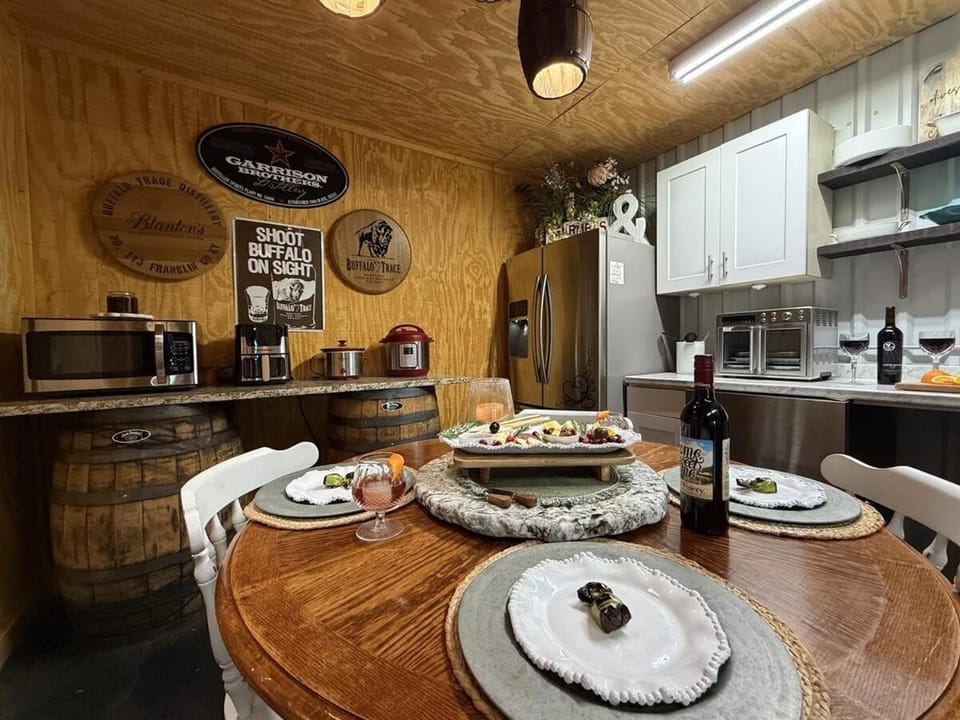 Chateau Bourbon Luxury Whiskey Lounge Retreat House in Texas