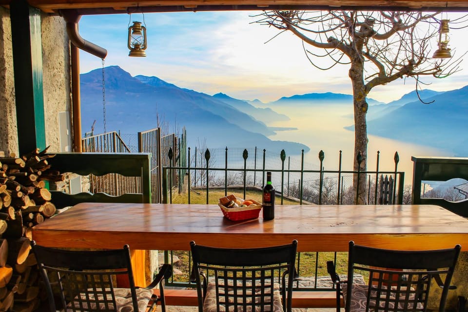 Winter, Balcony/Terrace, Other, On site, Lake view, Mountain view, Sunset