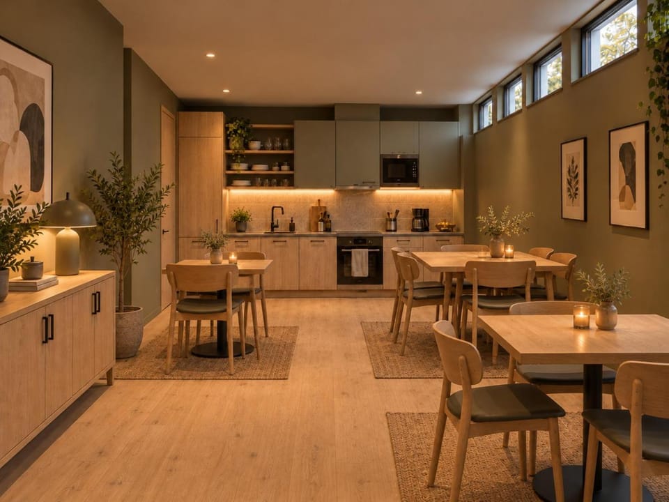 Kitchen or kitchenette, Communal kitchen