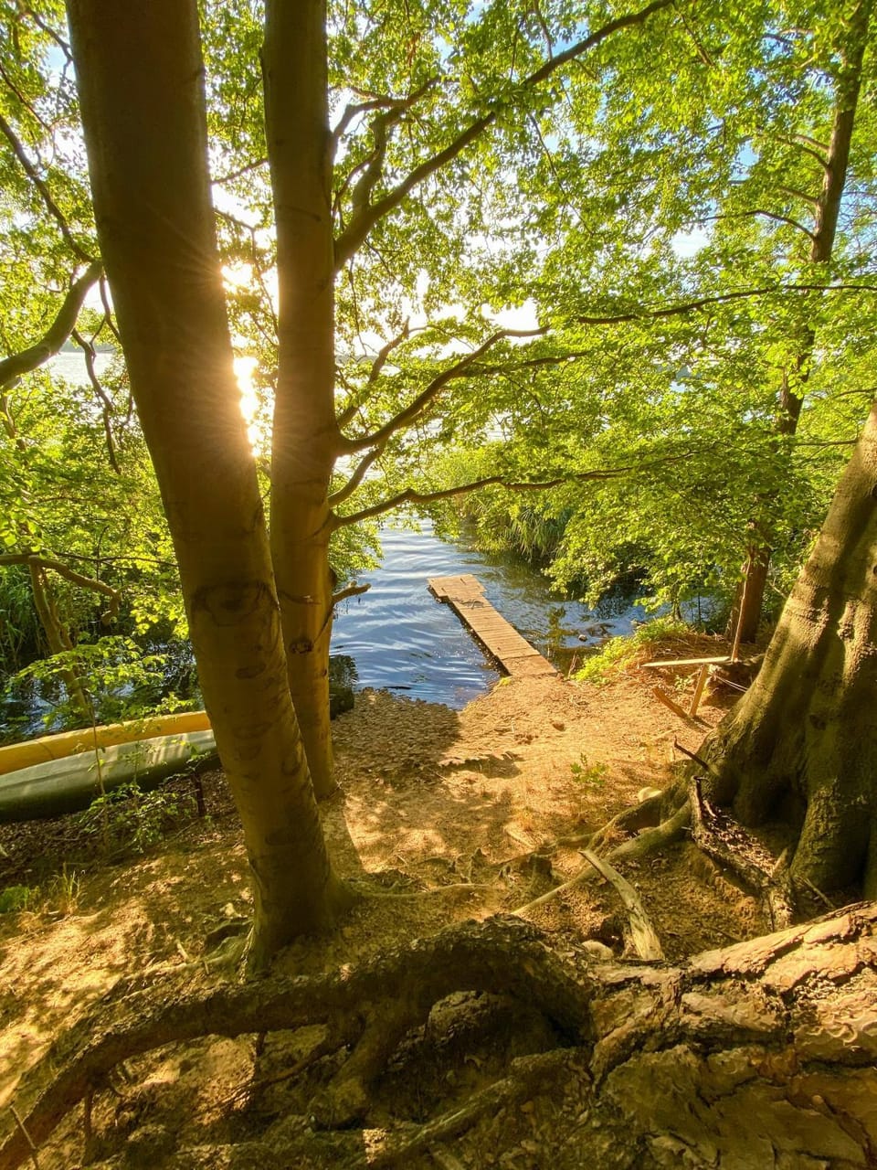 A sprawling country estate right on the lakeshore House in Mecklenburgische Seenplatte