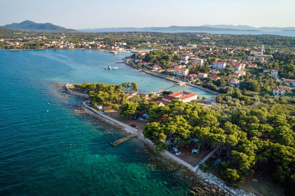 Natural landscape, Bird's eye view, Summer, Sea view