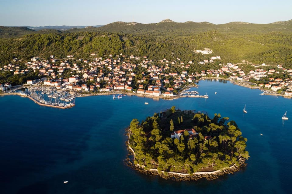 Natural landscape, Bird's eye view, Summer, Sea view