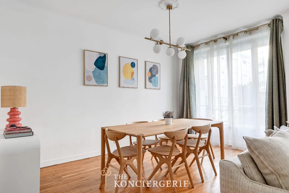 Luxury apartment 2BDR-6P - Arc de Triomphe Apartment in Levallois-Perret