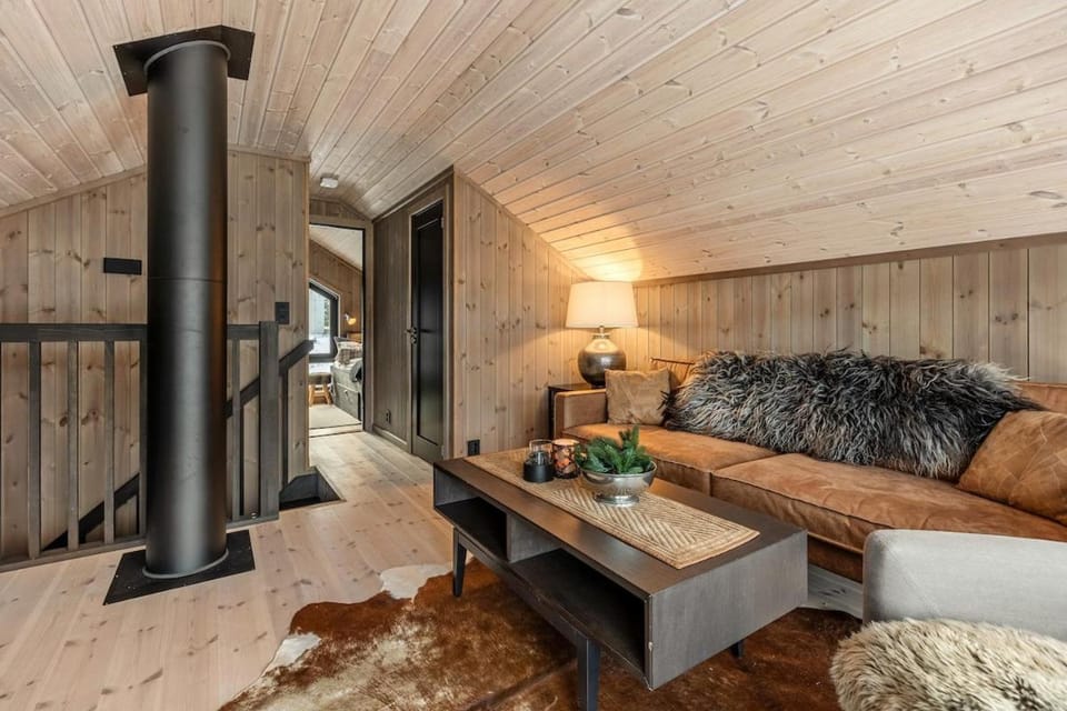 Modern Ski-in Ski-out Cabin Kvitfjell Cabin in Innlandet