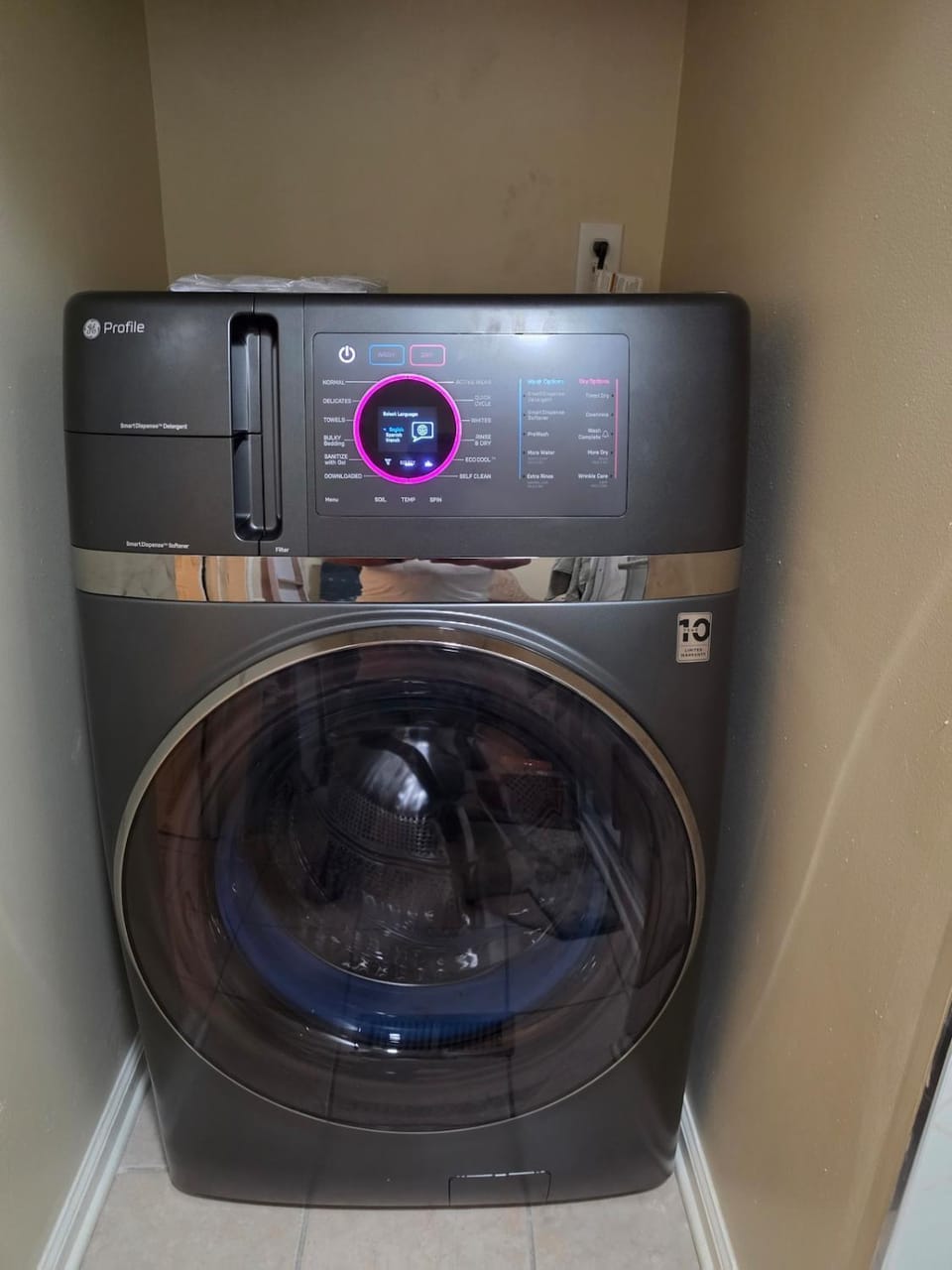 washing machine, dryer