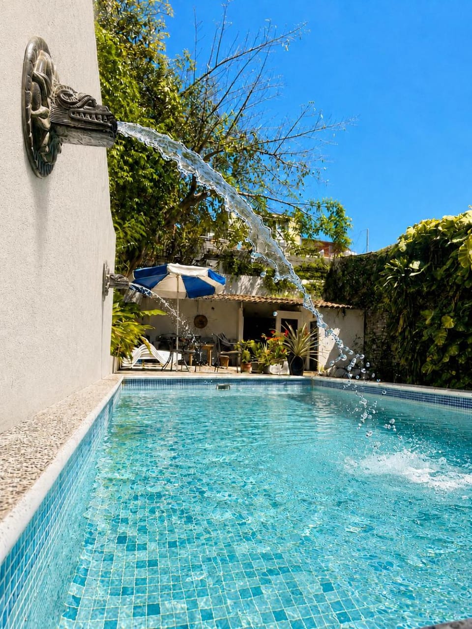 Delfin, at Casa Tres Soles Hideaway, 2Bedroom 2 Bath, Pool, near Beach and Downtown Bucerias Apartment in Bucerias