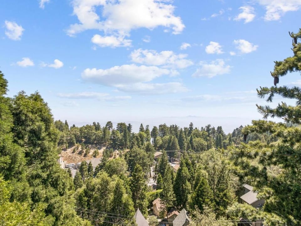 Lake Arrowhead A-Frame with Valley View House in Rimforest
