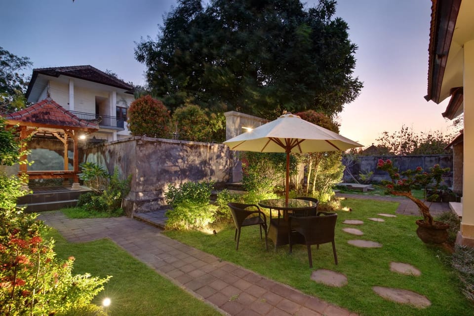 Night, Garden, Garden view