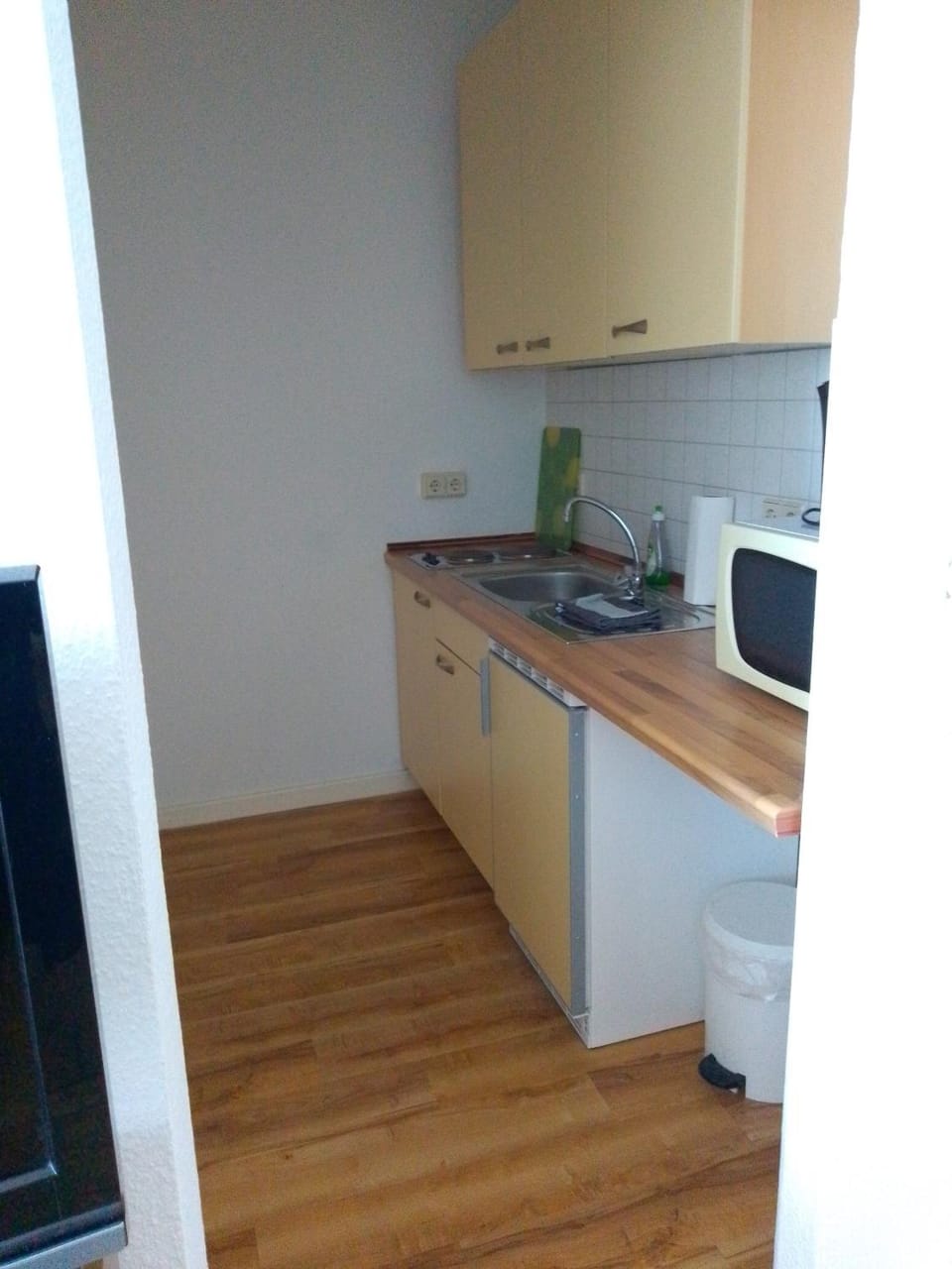 Kitchen or kitchenette, Living room