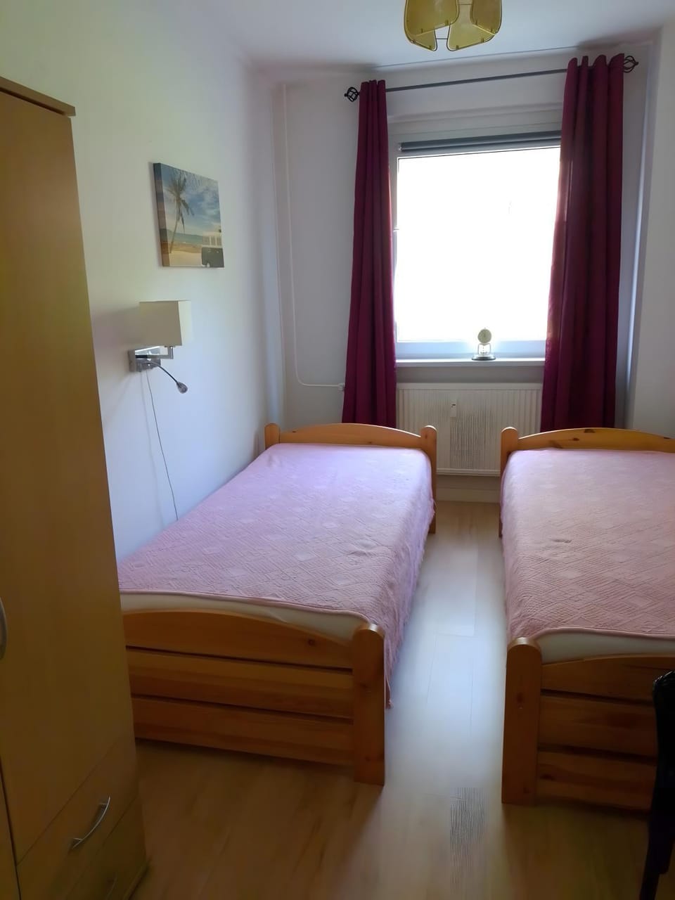 Property building, Living room, Bedroom