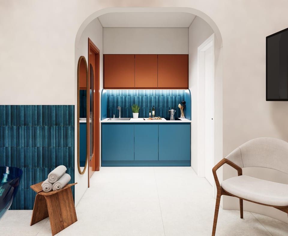 Kitchen or kitchenette