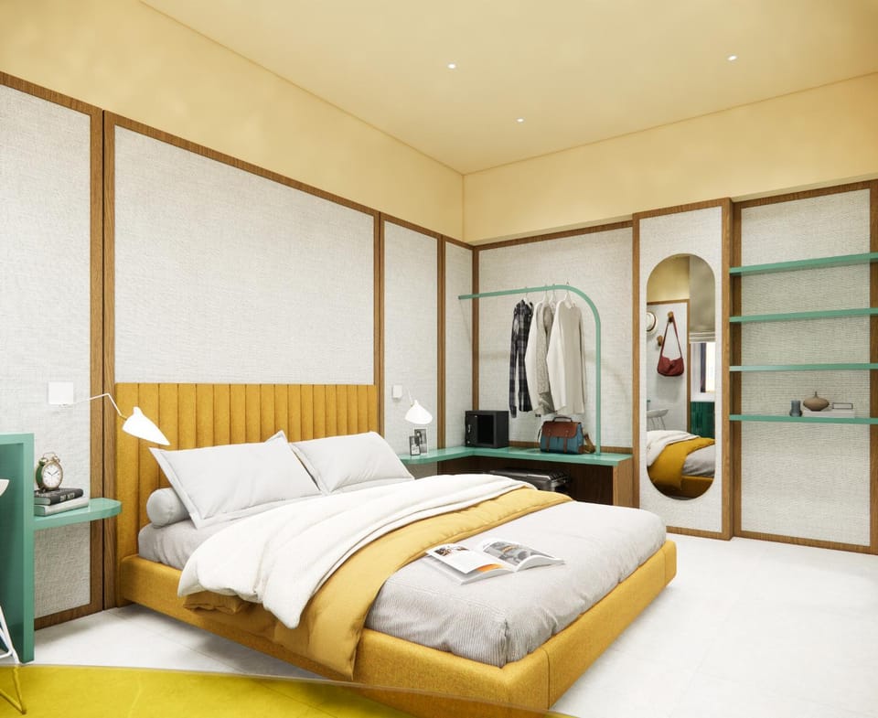 Bed, Bedroom