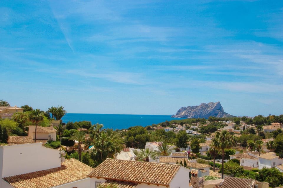 Argentario - sea view villa with private pool in Benissa Villa in Marina Alta