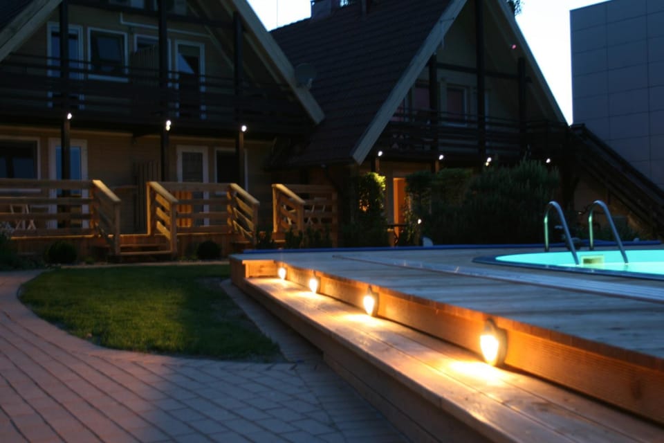 Property building, Facade/entrance, Swimming pool