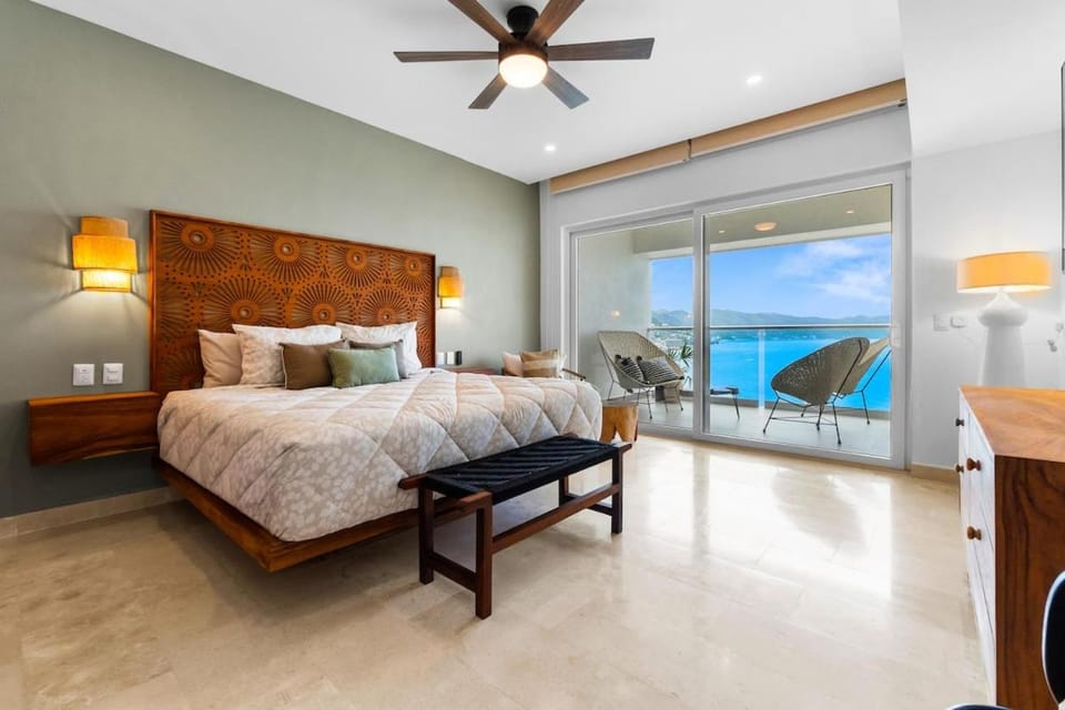 Bed, Natural landscape, Bedroom