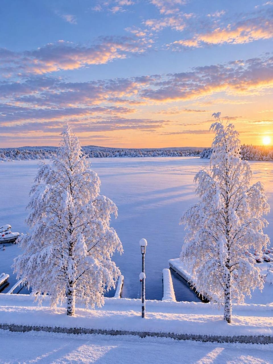 Riverside view in city centre Apartment in Rovaniemi