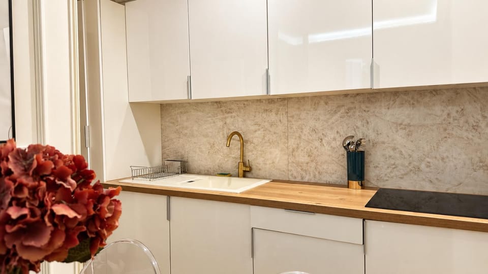 Spacious 1 Bedroom with Private Patio, Bath, AC and Fiber WiFi Apartment in French Riviera
