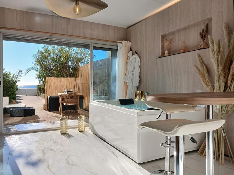 En face à face avec la Mer- SPA privatif Apartment in Port-la-Nouvelle