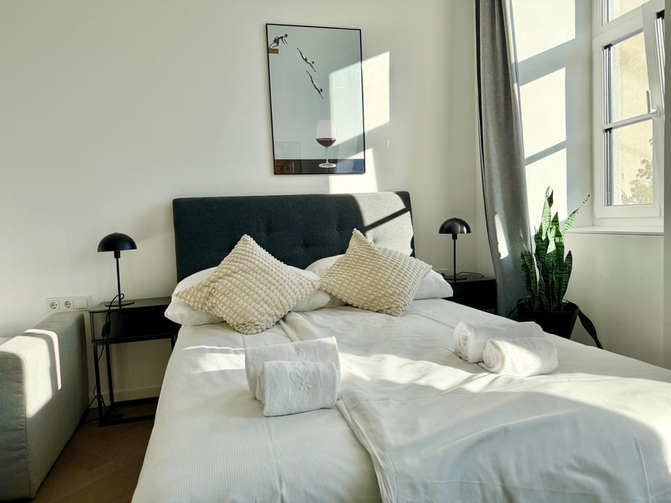 Premium Apartment with Balcony, AC & Free Parking Apartment in Vienna