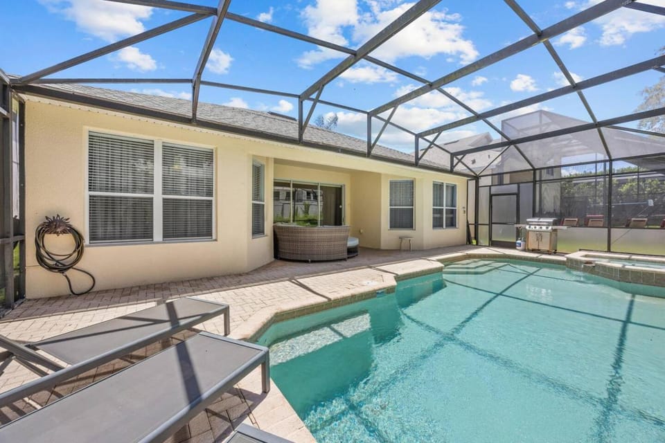 Patio, BBQ facilities, Seating area, Swimming pool