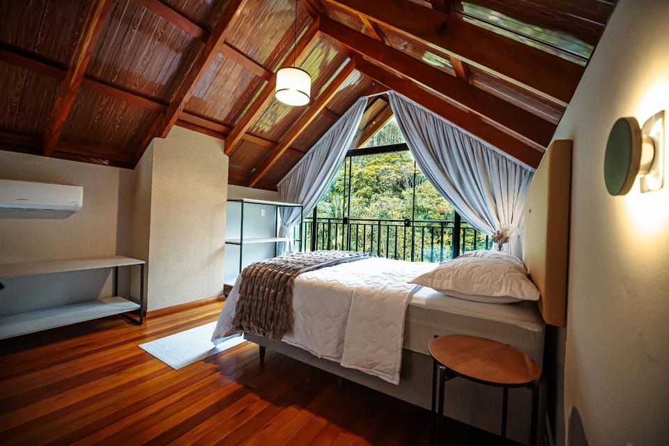 Chalé Canto dos Pássaros Chalet in State of Santa Catarina