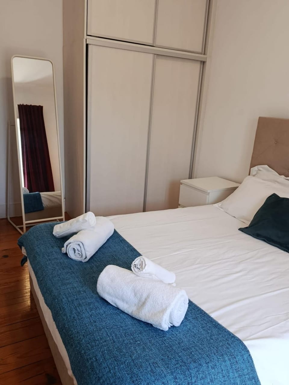 Bed, Bedroom, wardrobe