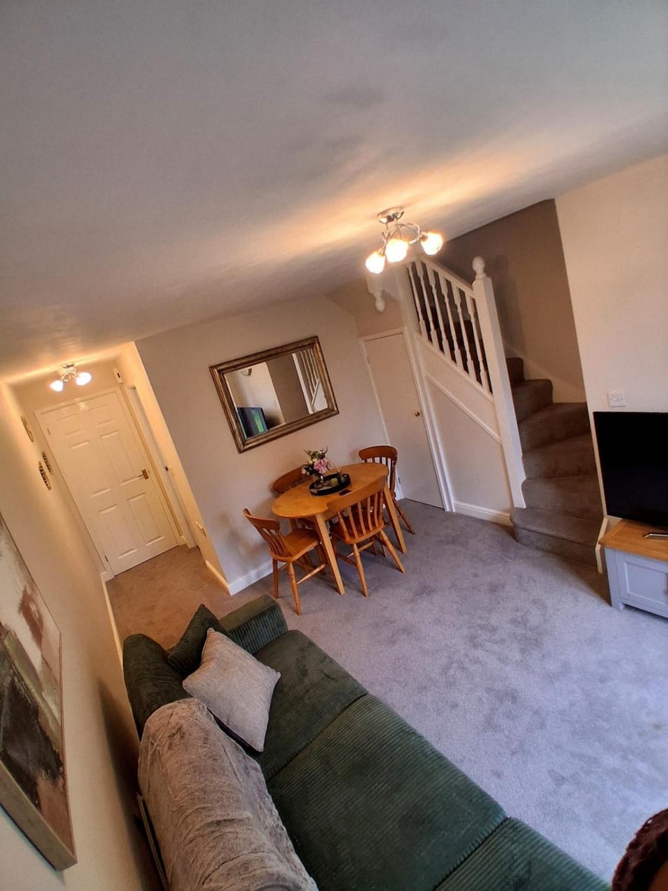 2-Bed house contractors Parking space Wi-Fi House in Bridgwater