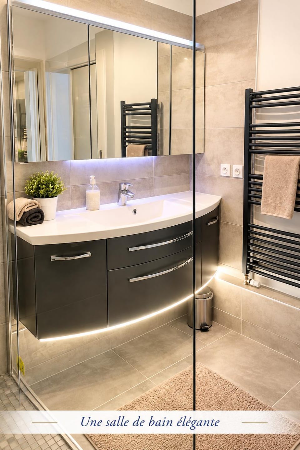 BedinReims la capsule cocon luxueux au cœur de Reims avec free Park Apartment in Reims