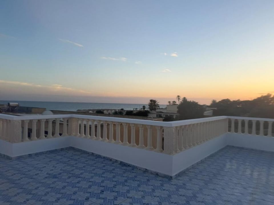 Natural landscape, Balcony/Terrace, Sea view, Sunset