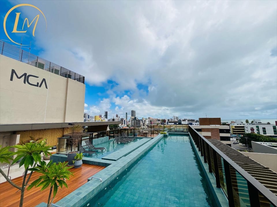 LM Mondo - Conforto e vista mar no rooftop Apartment in Cabedelo