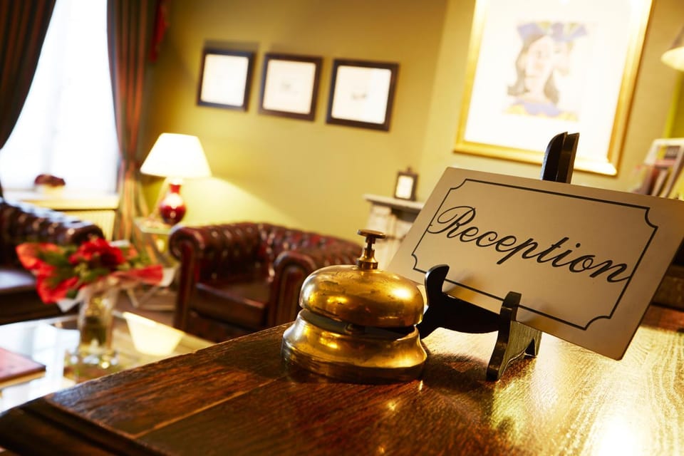 Lobby or reception, Decorative detail