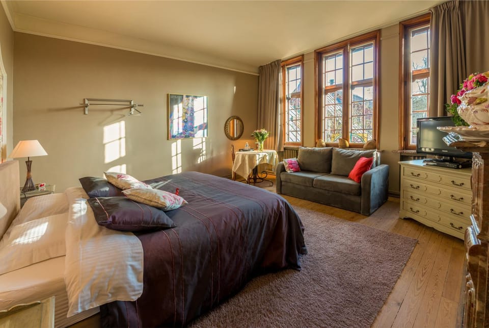 Living room, Photo of the whole room, Seating area, Bedroom