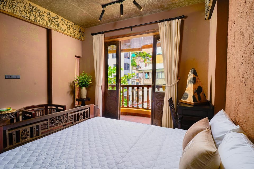 Bed, View (from property/room), Balcony/Terrace, Photo of the whole room, Bedroom