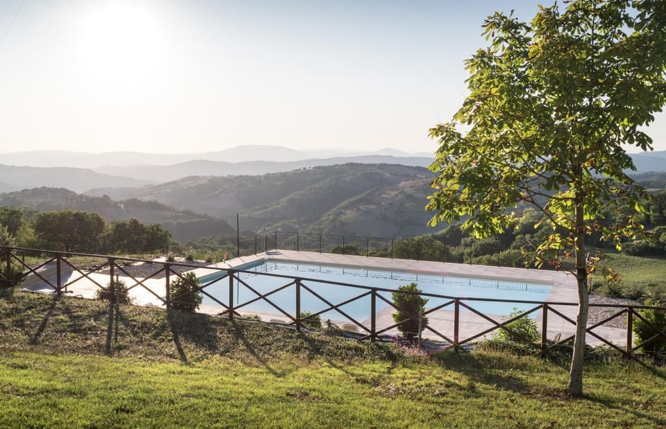 Natural landscape, Garden, Mountain view, Swimming pool