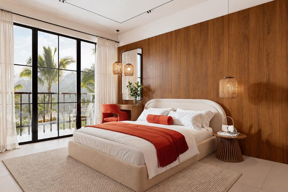 Bed, Bedroom