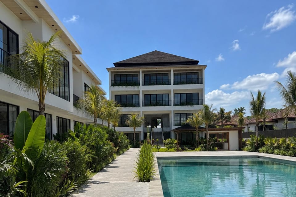 Property building, Swimming pool