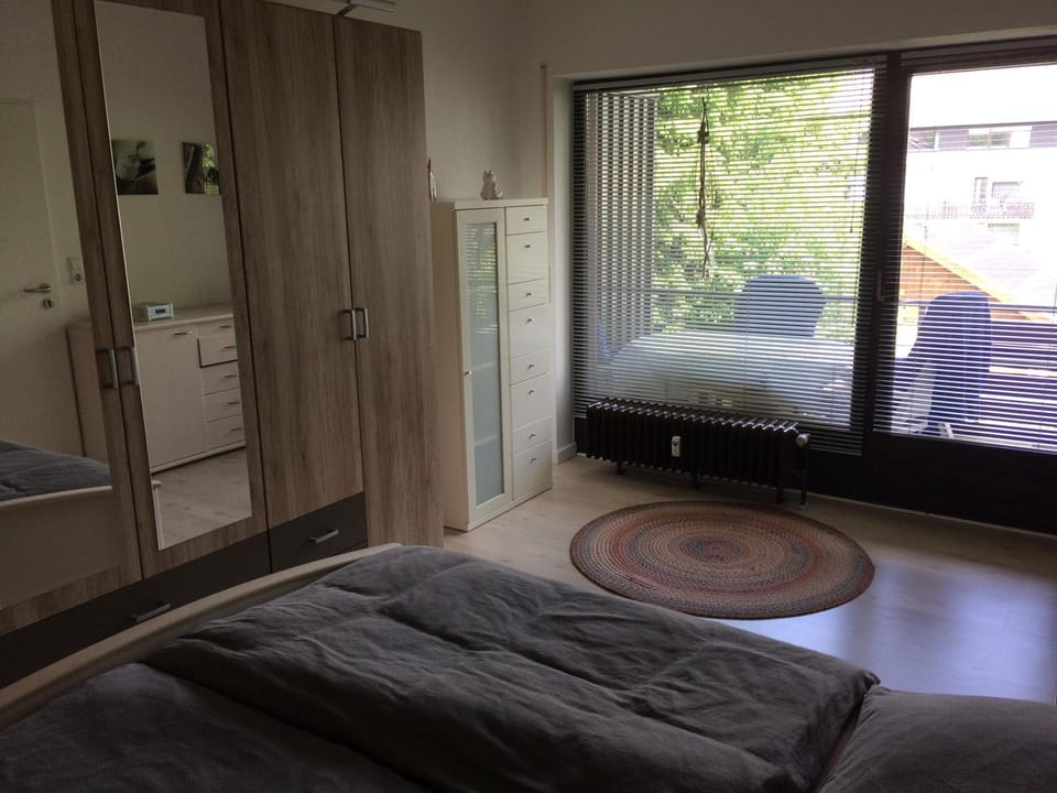 Balcony/Terrace, Decorative detail, Bedroom, Garden view