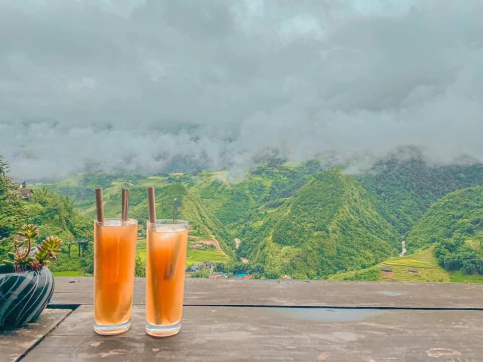 Natural landscape, Food and drinks, Mountain view
