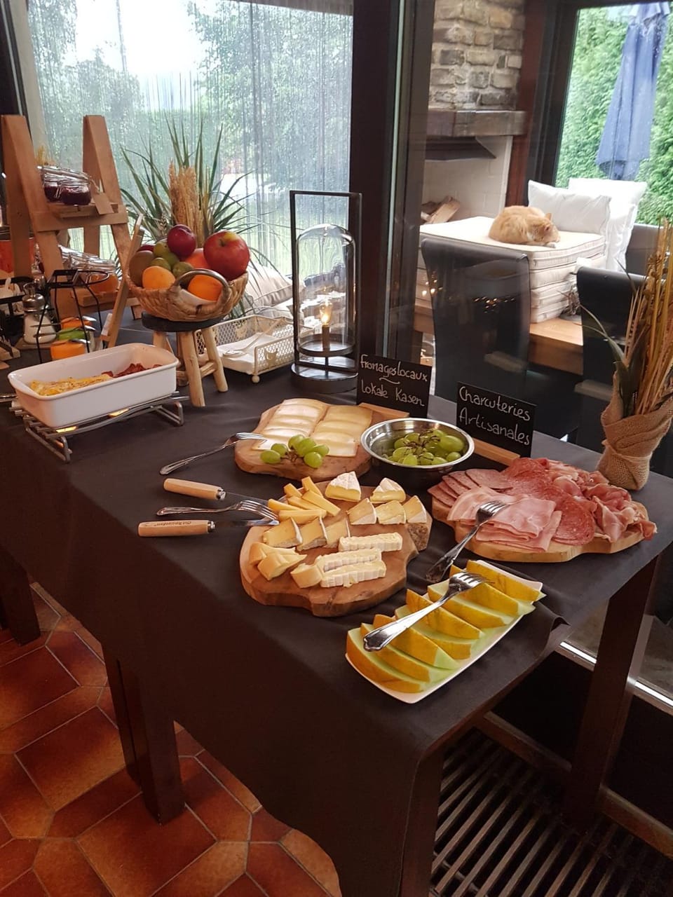 Buffet breakfast