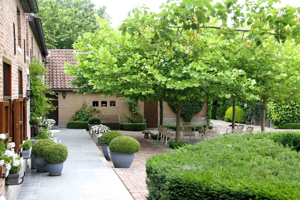 Facade/entrance, Spring, Day, Summer, On site