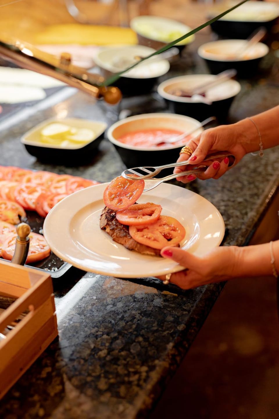 Buffet breakfast